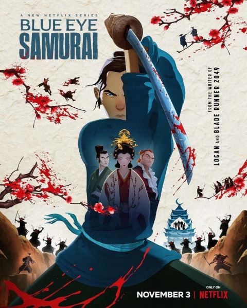 Женщина-воин мстит за смерть матери в трейлере аниме-сериала «Голубоглазый самурай»